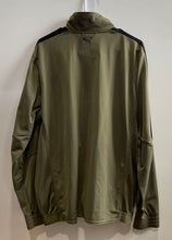 Load image into Gallery viewer, Puma Mens Green Long Sleeve Mock Neck Full-Zip Track Jacket Size Large
