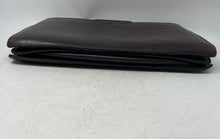 Load image into Gallery viewer, Unbranded Mens Brown Leather Double Handle Business Document Portfolio Briefcase
