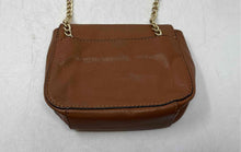 Load image into Gallery viewer, Michael Kors Womens Fulton Brown Pebbled Leather Chain Strap Small Crossbody Bag
