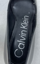 Load image into Gallery viewer, Calvin Klein Womens Alanta Black Patent Leather Square Toe Pump Heels Size 7.5M
