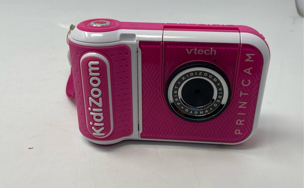 Vtech Kidizoom Printcam Kids Pink White Video Photo Digital Camera Not Tested