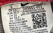 Load image into Gallery viewer, Nike Womens Dunk Low DX5931-001 Red Gray Leather Lace-Up Sneakers Shoes Size 5
