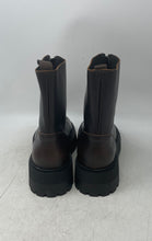 Load image into Gallery viewer, Anthropologie Mens Brown Functional Front Zip Fastening Ankle Boots Size EUR 41

