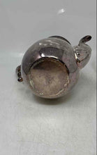 Load image into Gallery viewer, Vintage Silver-Tone Ornate Handle Hinged Pointed Finial Lid Tea Kettle
