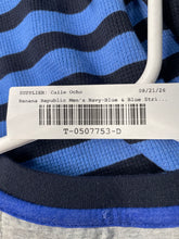 Load image into Gallery viewer, Banana Republic Mens Navy Blue Striped Long Sleeve Pullover T-Shirt Size Medium
