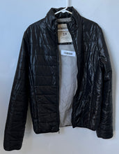 Load image into Gallery viewer, Aeropostale Mens Black Nineteen Eighty Seven Full-Zip Puffer Jacket Size Small
