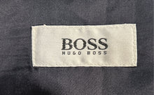Load image into Gallery viewer, Hugo Boss Mens Black Wool Long Sleeve Notch Lapel Two-Button Blazer Size 40L
