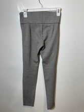 Load image into Gallery viewer, Zara Womens Black White Houndstooth Side Zipper Skinny Leg Trouser Pants Size XS
