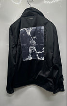 Load image into Gallery viewer, Maniere De Voir Mens Black Graphic Print Long Sleeve Full-Zip Jacket Size XXL
