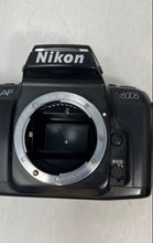 Load image into Gallery viewer, Nikon N6006 Black AF Nikkor Lenses Photo 35mm SLR Film Camera Not Tested
