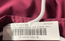 Load image into Gallery viewer, Calvin Klein Mens Purple Long Sleeve Extreme Slim Fit Dress Shirt Size 15

