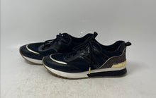 Load image into Gallery viewer, Michael Kors Womens Pippin Black Brown White Lace-Up Sneakers Shoes Size 7M
