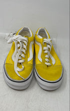 Load image into Gallery viewer, Vans Unisex Old Skool 507698 White Yellow Lace-Up Sneaker Shoes Size 3.5
