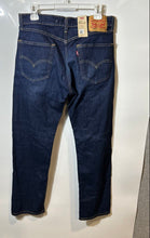 Load image into Gallery viewer, Levi's Mens Blue 505 Denim Regular Fit Straight-Leg Jeans Size 31X30 With Tag

