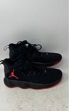 Load image into Gallery viewer, Nike Mens Air Jordan Super.Fly MVP PF Black Red Lace-Up Basketball Shoes Size 8
