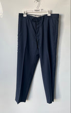 Load image into Gallery viewer, Joseph Abboud Mens Blue Flat Front Pockets Regular Fit Straight Leg Dress Pants
