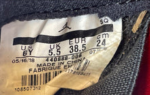Load image into Gallery viewer, Nike Boys Air Jordan 5 440888-006 Black Gray Red Mid Top Basketball Shoes Sz 6Y
