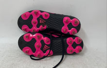 Load image into Gallery viewer, Adidas Unisex Kids Goletto VIII FG GX6907 Black Pink Soccer Cleats Size 13.5K
