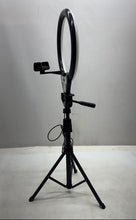 Load image into Gallery viewer, Sensyne 12" USB Touchable Professional LED Ring Light With Tripod Not Tested
