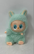 Load image into Gallery viewer, Pop Mart Labubu Monster Green Clip Keychain Collectible Plush Toy Figure
