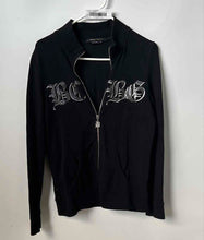 Load image into Gallery viewer, BCBGMAXAZRIA Womens Black Long Sleeve Front Full-Zip Jacket Size Medium
