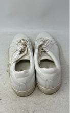 Load image into Gallery viewer, Banana Republic Mens White Leather Low Top Lace-Up Sneaker Shoes Size 9.5
