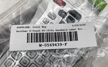 Load image into Gallery viewer, Brother P-Touch PT-1010 White Handheld Electronic Label Printer Maker Not Tested
