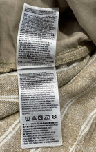 Load image into Gallery viewer, Gap Womens Tan And White Striped Elastic Waist Wide-Leg Trouser Pants S W/Tags
