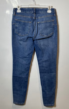 Load image into Gallery viewer, Zara Womens Blue Denim Medium Wash Stretch Pockets Skinny Leg Jeans Size 6
