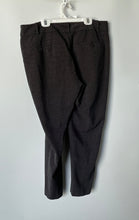 Load image into Gallery viewer, Ann Taylor Womens Black Flat Front Curvy Straight Leg Dress Pants Size 12
