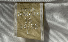 Load image into Gallery viewer, Michael Kors Mens White Cotton Long Sleeve Regular Fit Dress Shirt Sz L 16 34/35
