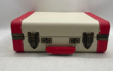 Load image into Gallery viewer, Crosley CR6019A-RE Ivory Red Portable Suitcase Style Turntable Record Player
