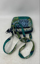 Load image into Gallery viewer, Vera Bradley Womens Caribbean Sea Multicolor Printed Zip Top Lined Crossbody Bag
