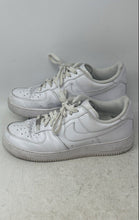 Load image into Gallery viewer, Nike Mens Air Force 1 07 CW2288-111 White Leather Lace-Up Sneaker Shoes Size 10
