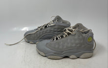 Load image into Gallery viewer, Nike Boys Air Jordan 13 439669-018 Gray White Leather Sneakers Shoes Size 3Y
