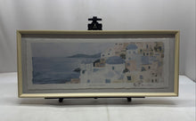 Load image into Gallery viewer, The Santorini Caldera Framed Watercolor Painting Signed By Jimmy Thompson
