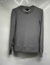 Load image into Gallery viewer, Banana Republic Womens Gray Heather Long Sleeve Crew Neck Pullover Sweatshirt XS
