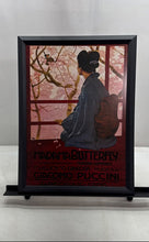 Load image into Gallery viewer, Madama Butterfly Wall Decorative Framed Opera Art Print By Giacomo Puccini
