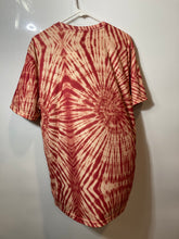 Load image into Gallery viewer, NBA Mens Red Tie-Dye Print Miami Heat Basketball T-Shirt Size XL
