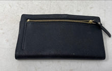 Load image into Gallery viewer, Kate Spade New York Womens Black Outer Pocket Card Holder Bifold Wallet
