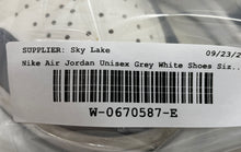 Load image into Gallery viewer, Nike Womens Air Jordan 1 Mid BQ6472-115 Gray White Sneaker Shoes Size 5.5
