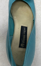 Load image into Gallery viewer, Etienne Aigner Womens Gardener Green Square Toe Slip-On Ballet Flats Size 7 M
