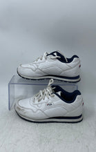 Load image into Gallery viewer, Fila Kids Cress White Navy Low Top Lace-Up Sneaker Shoes Size 13.5
