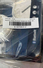 Load image into Gallery viewer, Magnavox MBH542-WH White Blend Wireless Headphones With Box Not Tested
