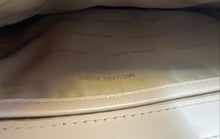 Load image into Gallery viewer, Michael Kors Womens Pink Leather Adjustable Strap Magnetic Flap Crossbody Bag
