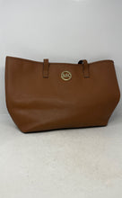 Load image into Gallery viewer, Michael Kors Womens Brown Leather Inner Pocket Double Strap Shoulder Handbag
