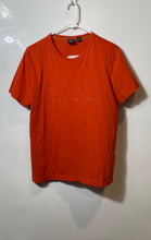 Load image into Gallery viewer, Hugo Boss Mens Orange Short Sleeve Round Neck Pullover T-Shirt Size Medium
