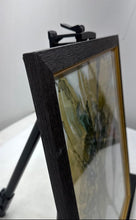 Load image into Gallery viewer, Gold Black Flower Alloy II Picture Frame Wall Decorative Chinese Art Print
