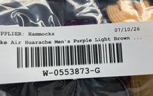 Load image into Gallery viewer, Nike Mens Air Huarache Premium 704830-012 Purple Light Brown Sneakers Shoes Sz 9
