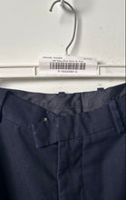 Load image into Gallery viewer, H&amp;M Womens Blue Flat Front Pockets Slim Fit Straight Leg Dress Pants No Size
